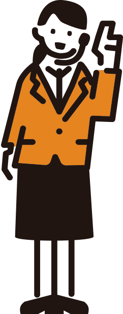 女性のイラスト